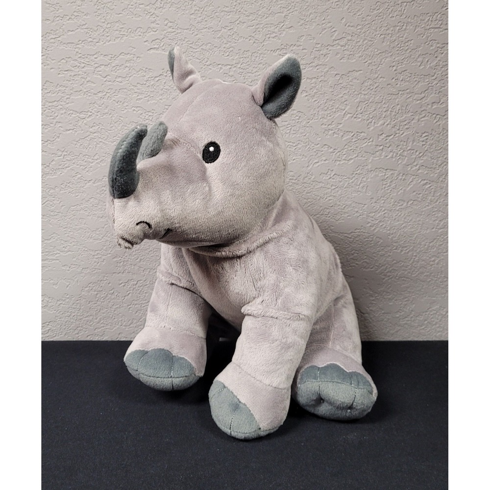 Kohl's Cares Rhinoceros Plush Stuffed Animal Approximately 10 to 11 Inches